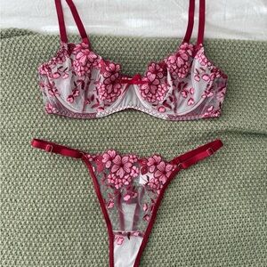 Lingerie Set - red